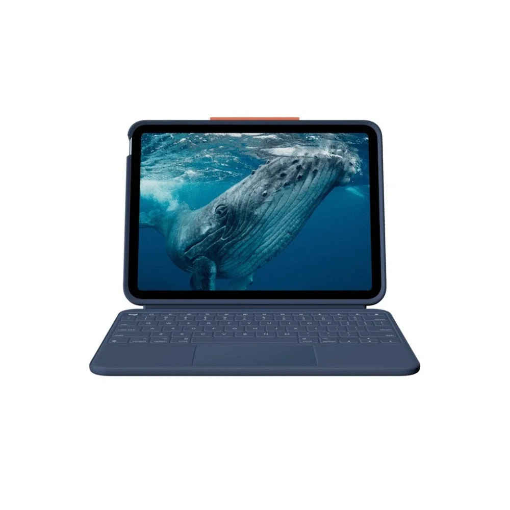 NEW Logitech Rugged Combo 4 Touch Keyboard Case Trackpad for Apple iPad 10th